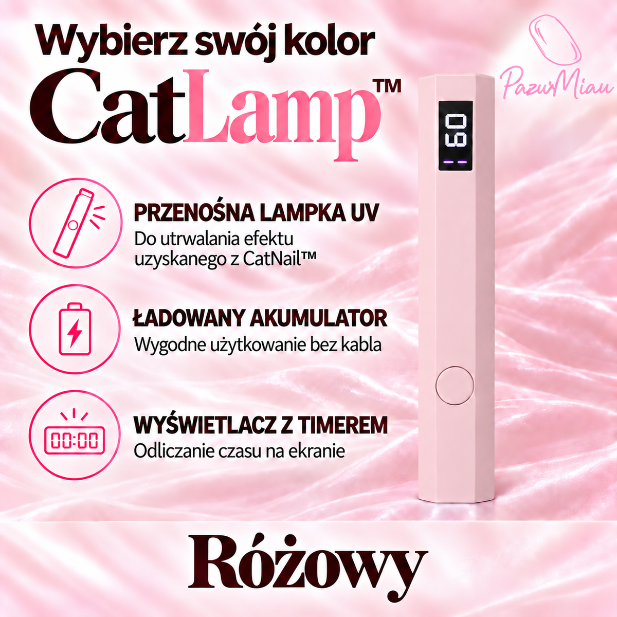 CatNail™ – Efekt CAT EYE jednym pisakiem