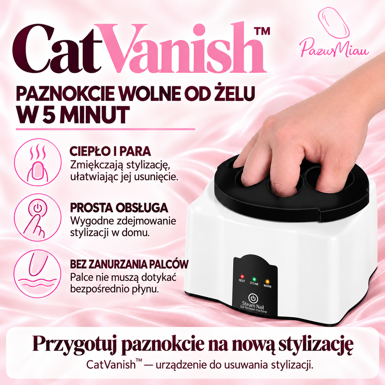 CatVanish™ - Paznokcie Wolne Od Żelu W 5 minut