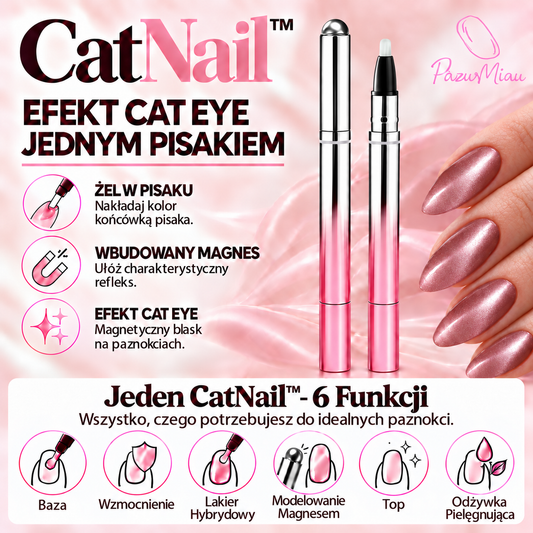CatNail™ – Efekt CAT EYE jednym pisakiem