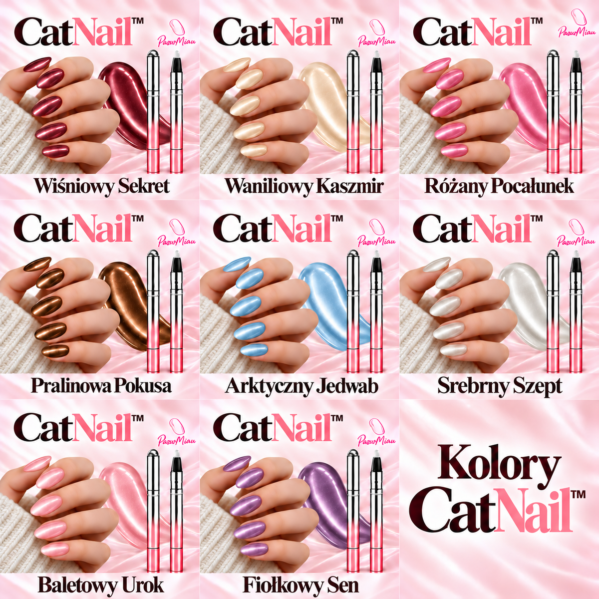 CatNail™ – Efekt CAT EYE jednym pisakiem